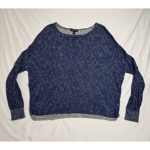Eileen Fisher Linen Blend Blue Lightweight Sweater Women's Size‎ Small